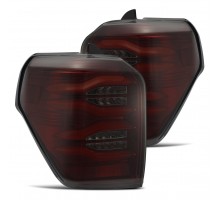 Задние фонари Toyota 4Runner 2010-2023 светодиодные серии PRO цвет Red Smoke