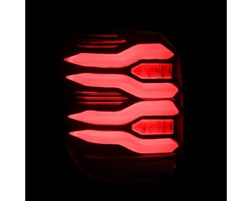 Задние фонари Toyota 4Runner 2010-2023 светодиодные серии LUXX цвет Black-Red Задние фонари Toyota 4Runner 2010-2023 светодиодные серии LUXX цвет Black-Red