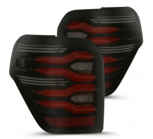 Задние фонари Toyota 4Runner 2010-2023 светодиодные серии LUXX цвет Black-Red