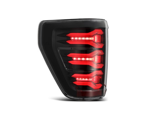 Задние фонари Ford F150 2021-2023 светодиодные с желтым поворотником серии LUXX цвет Alpha-Black Задние фонари Ford F150 2021-2023 светодиодные с желтым поворотником серии LUXX цвет Alpha-Black