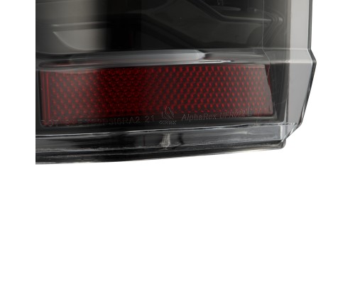 Задние фонари Ford F150 2021-2023 светодиодные с желтым поворотником серии LUXX цвет Alpha-Black Задние фонари Ford F150 2021-2023 светодиодные с желтым поворотником серии LUXX цвет Alpha-Black