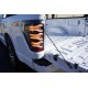 Задние фонари Ford F150 2021-2023 светодиодные с желтым поворотником серии LUXX цвет Alpha-Black