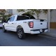 Задние фонари Ford F150 2021-2023 светодиодные с желтым поворотником серии LUXX цвет Black