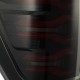Задние фонари Ford F150 2021-2023 светодиодные серии LUXX цвет Black-Red