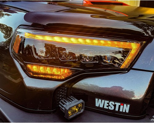 Фары Toyota 4Runner 2014-2024 светодиодные серии NOVA MK II цвет Alpha-Black Фары Toyota 4Runner 2014-2024 светодиодные серии NOVA MK II цвет Alpha-Black
