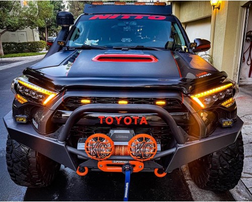 Фары Toyota 4Runner 2014-2024 светодиодные серии NOVA MK II цвет Alpha-Black Фары Toyota 4Runner 2014-2024 светодиодные серии NOVA MK II цвет Alpha-Black