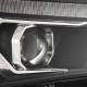 Фары Toyota 4Runner 2014-2024 линзованные галогенные серии PRO MK II цвет Black