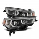 Фары Toyota 4Runner 2014-2024 линзованные галогенные серии PRO MK II цвет Black