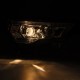 Фары Toyota 4Runner 2014-2024 линзованные галогенные серии PRO MK II цвет Chrome