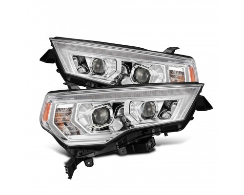 Фары Toyota 4Runner 2014-2024 линзованные галогенные серии PRO MK II цвет Chrome Фары Toyota 4Runner 2014-2024 линзованные галогенные серии PRO MK II цвет Chrome