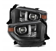 Фары Toyota Tundra 2014-2021 светодиодные серии LUXX G2 LED цвет Black