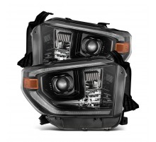 Фары Toyota Tundra 2014-2021 галоген плюс светодиод серии PRO G2 цвет Alpha-Black