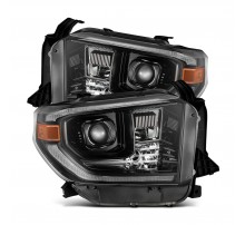 Фары Toyota Tundra 2014-2021 галоген плюс светодиод серии PRO G2 цвет Alpha-Black