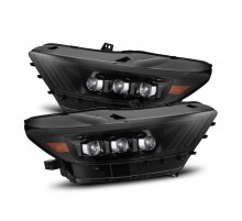 Фары Ford Mustang 15-17 и Mustang Shelby 18-20 GT350 GT500 светодиодные серия NOVA цвет Alpha-Black