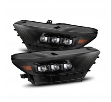 Фары Ford Mustang 15-17 и Mustang Shelby 18-20 GT350 GT500 светодиодные серия NOVA цвет Alpha-Black