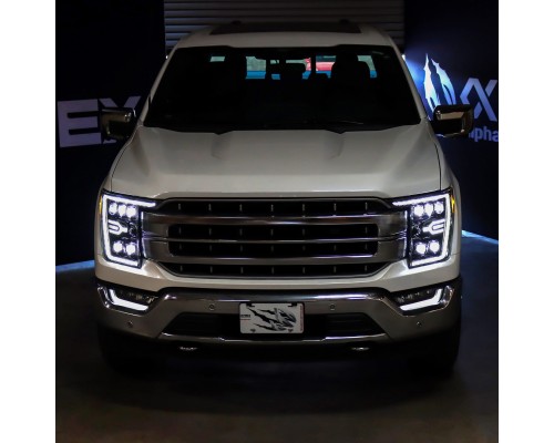 Фары Ford F150 2021-2023 и F150 Raptor 2021-2023 светодиодные NOVA-серия Black Фары Ford F150 2021-2023 и F150 Raptor 2021-2023 светодиодные NOVA-серия Black