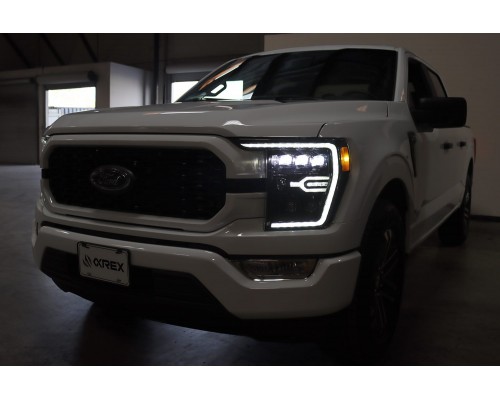 Фары Ford F150 2021-2023 и F150 Raptor 2021-2023 светодиодные NOVA-серия Alpha-Black Фары Ford F150 2021-2023 и F150 Raptor 2021-2023 светодиодные NOVA-серия Alpha-Black