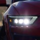 Фары Ford Mustang 2015-2017 и Mustang Shelby 2018-2020 GT350 GT500 светодиодные серия NOVA цвет Black