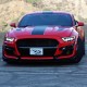 Фары Ford Mustang 2015-2017 и Mustang Shelby 2018-2020 GT350 GT500 светодиодные серия NOVA цвет Black