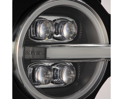 Фары для 21-23 Ford Bronco и 22-23 Ford Bronco Raptor светодиодные серии NOVA цвет Black Фары для 21-23 Ford Bronco и 22-23 Ford Bronco Raptor светодиодные серии NOVA цвет Black