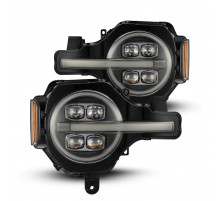 Фары 21-23 Ford Bronco и 22-23 Ford Bronco Raptor светодиодные серии NOVA цвет Black