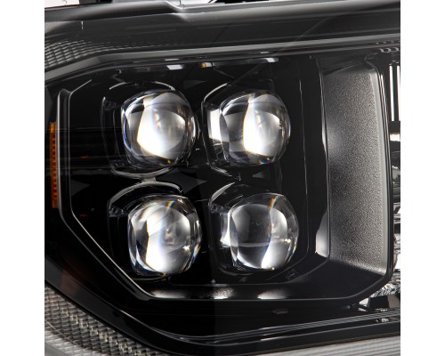 Фары Toyota Tundra 07-13 и Toyota Sequoia 08-17 светодиодные серии NOVA MK2 Alpha Black с электрокорректором Фары Toyota Tundra 07-13 и Toyota Sequoia 08-17 светодиодные серии NOVA MK2 Alpha Black с электрокорректором