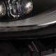 Фары Tesla Model 3 2017-2023 и Tesla Model Y 2020-2024 светодиодные серия NOVA цвет Black
