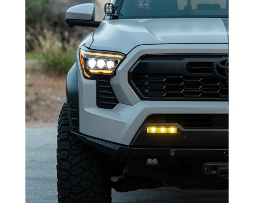 Противотуманные фары 24-25 Toyota Tacoma / 22-25 Tundra/Sequoia / 25 4Runner двухцветные светодиодные Противотуманные фары 24-25 Toyota Tacoma / 22-25 Tundra/Sequoia / 25 4Runner двухцветные светодиодные