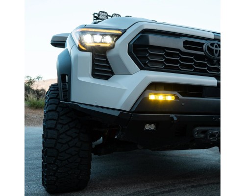 Противотуманные фары 24-25 Toyota Tacoma / 22-25 Tundra/Sequoia / 25 4Runner двухцветные светодиодные Противотуманные фары 24-25 Toyota Tacoma / 22-25 Tundra/Sequoia / 25 4Runner двухцветные светодиодные