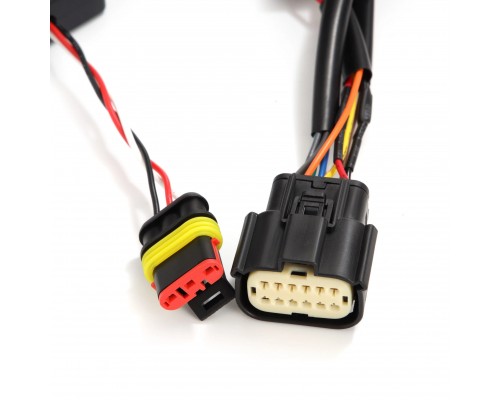 Переходник конвертер задних фонарей 18-25 Jeep Wrangler JL/ 19-25 Gladiator JT LED на AlphaRex NOVA-Series Prismatic