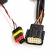 Переходник конвертер задних фонарей 18-25 Jeep Wrangler JL/ 19-25 Gladiator JT LED на AlphaRex NOVA-Series Prismatic