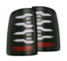 Задние фонари Dodge Ram 2500/3500/4500/5500 19-24 серия LUXX светодиодные с желтым поворотником цвет Black