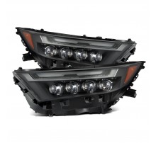 Фары Toyota RAV4 19-25 (простая комплектация) светодиодные серии NOVA цвет Black