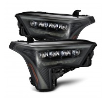 Фары Toyota Tundra 22-25 и Toyota Sequoia 22-25 светодиодные серия NOVA цвет Alpha-Black