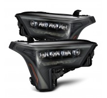Фары Toyota Tundra 22-25 и Toyota Sequoia 22-25 светодиодные серия NOVA цвет Alpha-Black