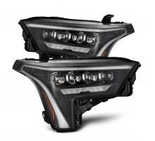 Фары Toyota Tundra 22-25 и Toyota Sequoia 22-25 светодиодные серия NOVA цвет Black