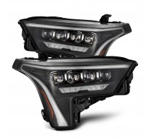 Фары Toyota Tundra 22-25 и Toyota Sequoia 22-25 светодиодные серия NOVA цвет Black