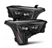 Фары Toyota Tundra 22-25 и Toyota Sequoia 22-25 светодиодные серия LUXX цвет Black