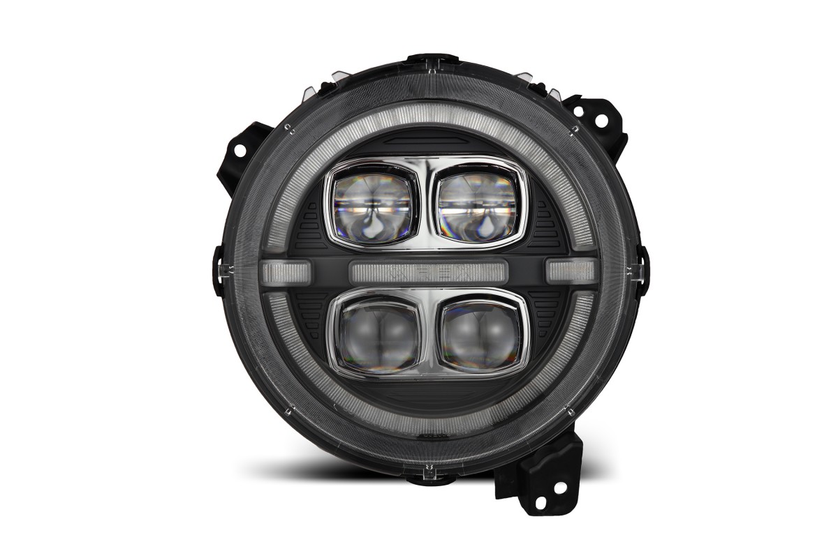 B9 Headlamp Black Bezel