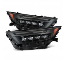 Фары Toyota RAV4 19-25 (дорогая комплектация) светодиодные серии NOVA цвет Alpha-Black