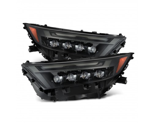 Фары Toyota RAV4 2019-2025 (дорогая комплектация) светодиодные серии NOVA цвет Alpha-Black Фары Toyota RAV4 2019-2025 (дорогая комплектация) светодиодные серии NOVA цвет Alpha-Black