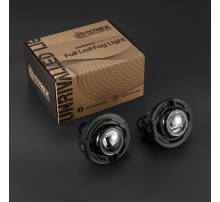 Противотуманные фары Chrysler Dodge Jeep  двухцветные светодиодные 