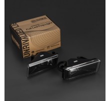 Противотуманные фары Chevrolet Silverado 07-13/Tahoe/Avalanche/Suburban 07-14 ( с 4×4 пакетом) светодиодные прямоугольные DoubleTap двухцсветные