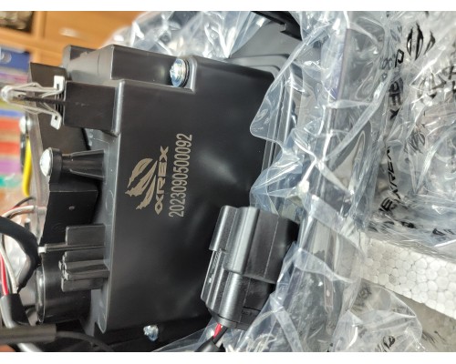 Задние фонари Jeep Wrangler JL 2018-2025 серия NOVA призматические цвет Alpha-Black