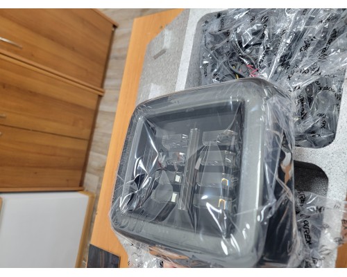 Задние фонари Jeep Wrangler JL 2018-2025 серия NOVA призматические цвет Alpha-Black