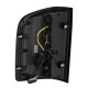 Задние фонари Chevrolet Silverado светодиодные с желтым поворотником 2007-2013 серия LUXX цвет Alpha-Black