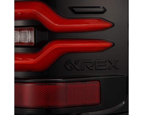 Задние фонари GMC Sierra 1500/2500HD/3500HD 2014-2018 без спарки серии LUXX цвет Black-Red Задние фонари GMC Sierra 1500/2500HD/3500HD 2014-2018 без спарки серии LUXX цвет Black-Red