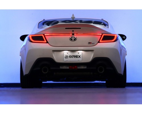 21-24 Toyota GR86/Subaru BRZ LUXX-Series LED Tail Lights Vivid Red 21-24 Toyota GR86/Subaru BRZ LUXX-Series LED Tail Lights Vivid Red