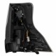 Задние фонари Luxus GX460 2014-2023 светодиодные с желтым поворотником серии PRO цвет Black