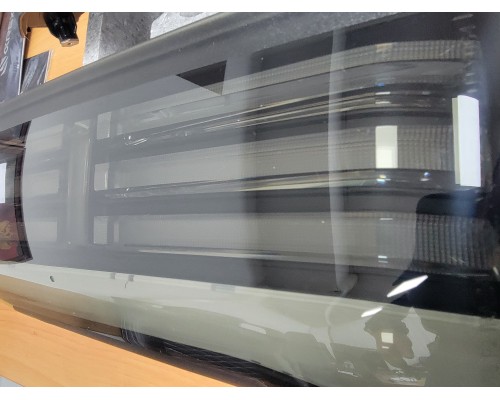 Задние фонари Toyota Tacoma 2005-2015 светодиодные с желтым поворотником серия NOVA цвет Alpha-Black 